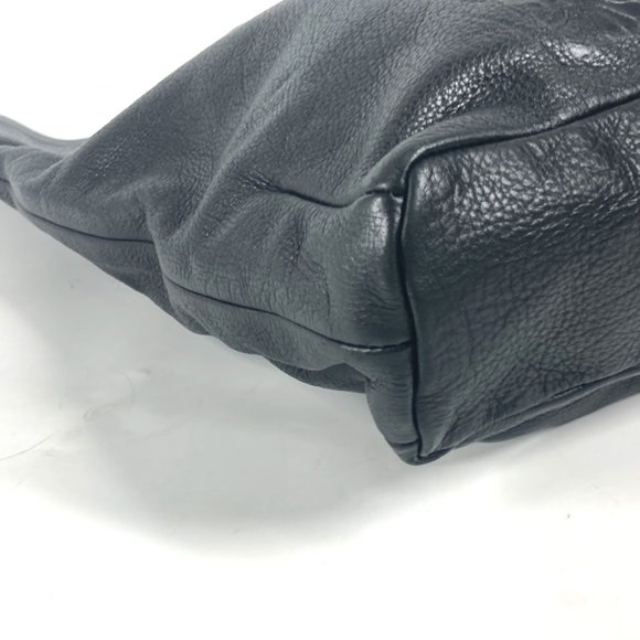 BVLGARI S.bulgari Bag Tote Handbag Leather Men's Women's Black - Picture 7 of 16